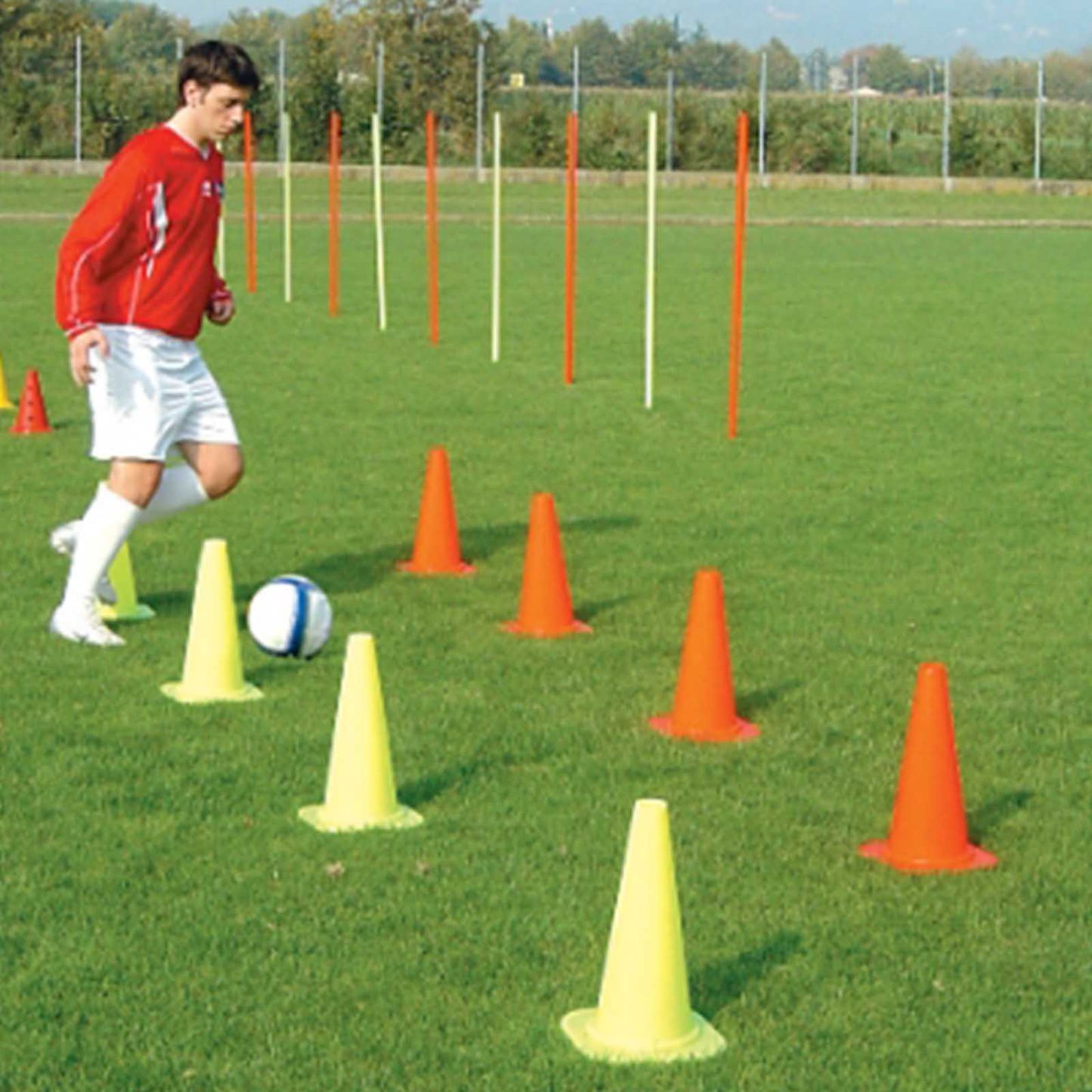 Kit 6 Coni, Senza Fori, 40 Cm