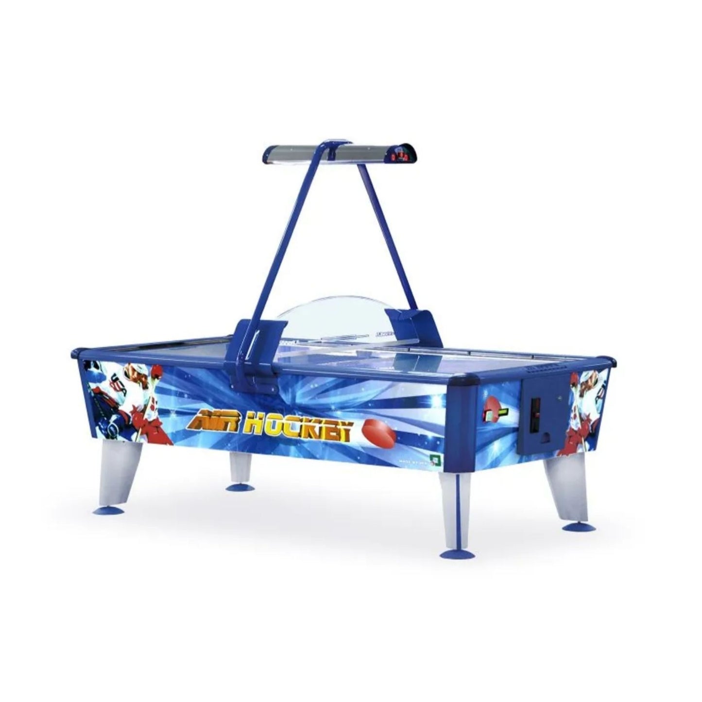 Air Hockey FAS "Gold", con Gettoniera e Lampade UV