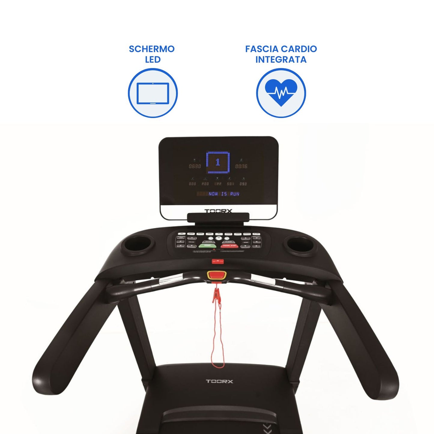 Tapis Roulant 3500 con Fascia Cardio Inclusa