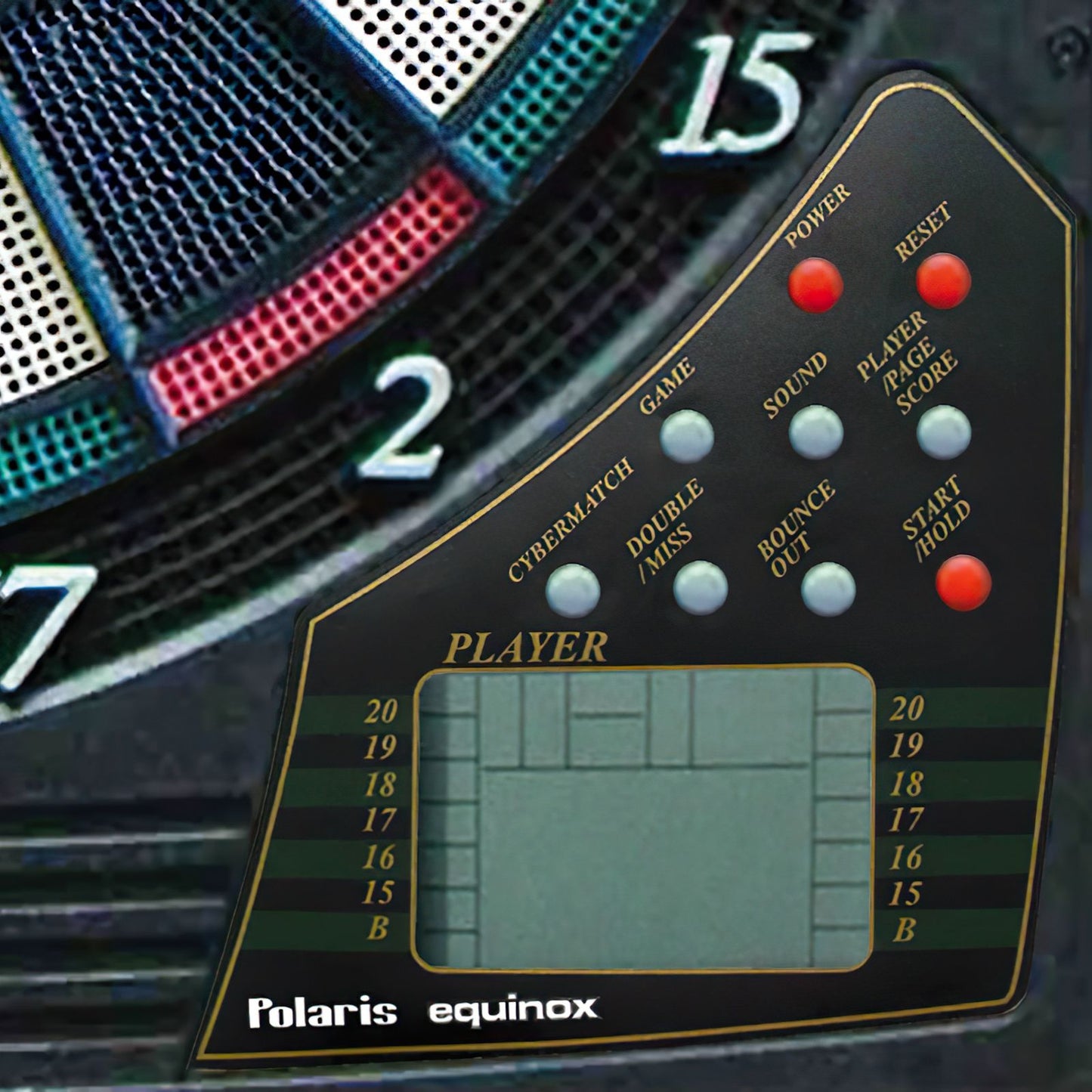 Bersaglio Elettronico con Freccette, Garlando "Polaris", Modello Richiudibile