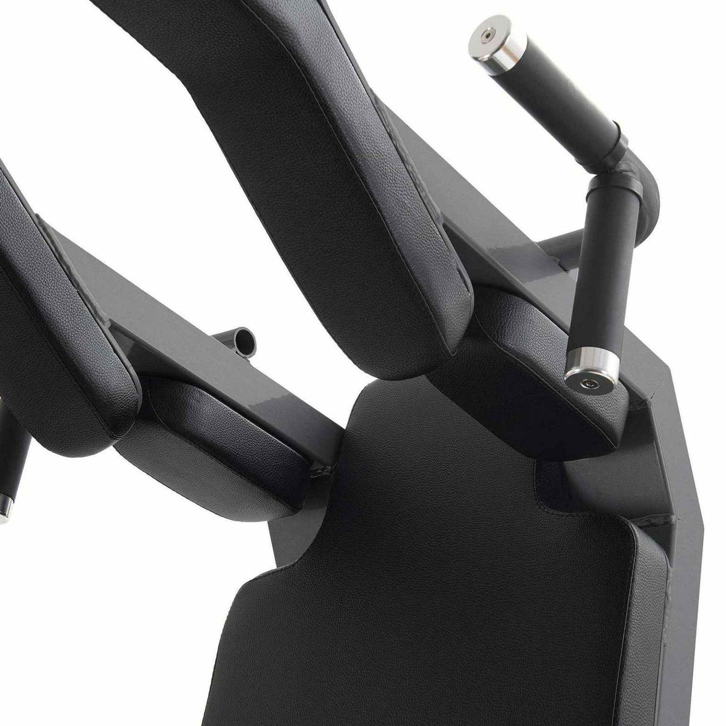 Hack Squat con Sistema di Blocco al Piede - Plate Loaded