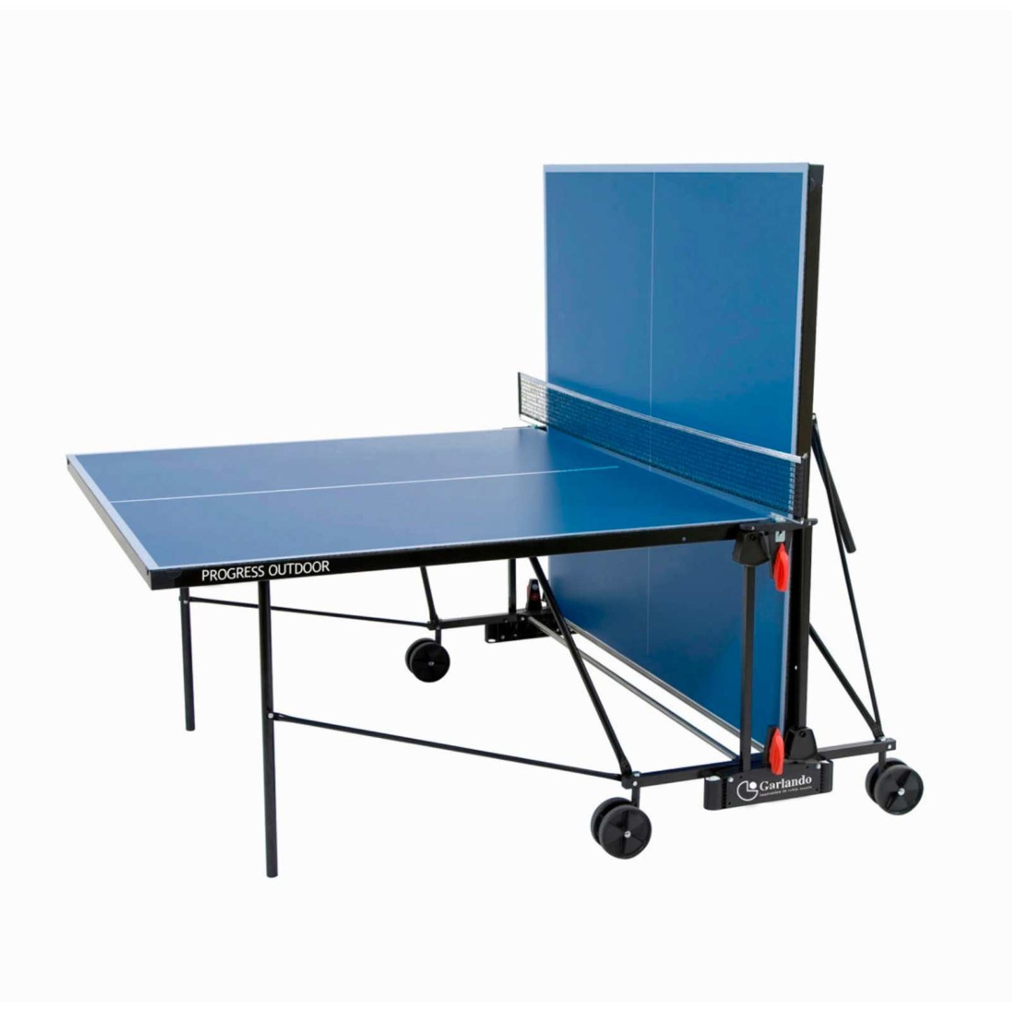 Progress Outdoor - Tavolo Ping Pong Pieghevole per giocatori Amatoriali e con Mobilità Ridotta