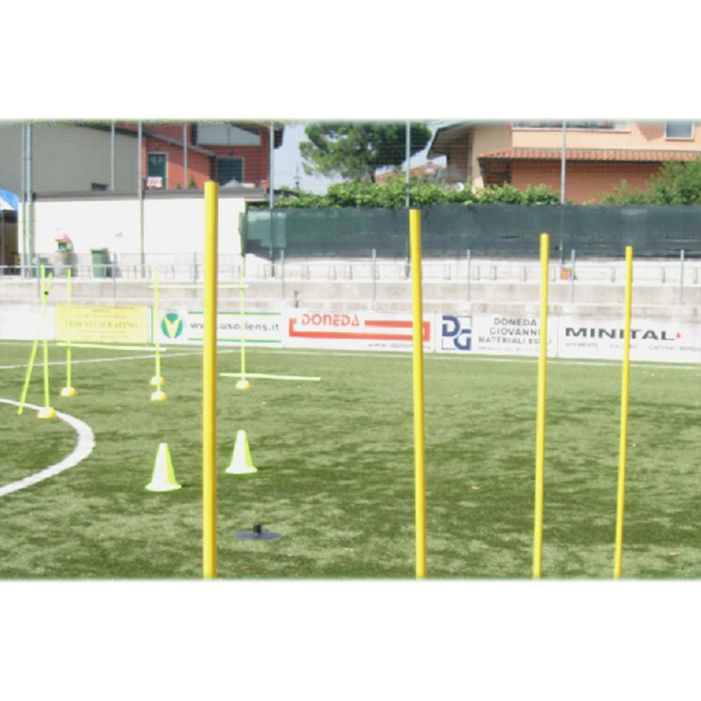 Palo, Slalom, Allenamento, Calcio