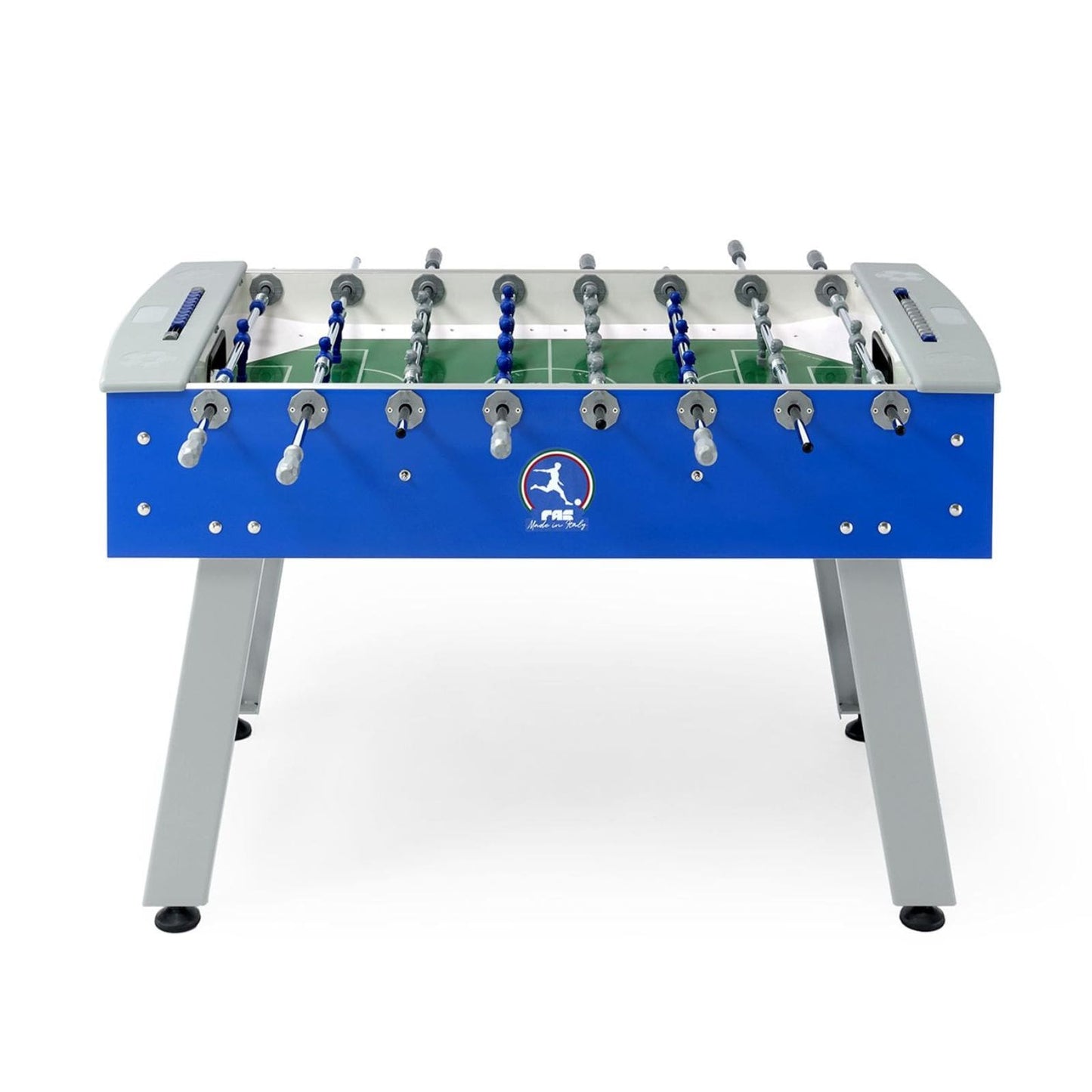Calciobalilla Outdoor FAS "Smart", Senza Gettoniera, Blue/Turchese
