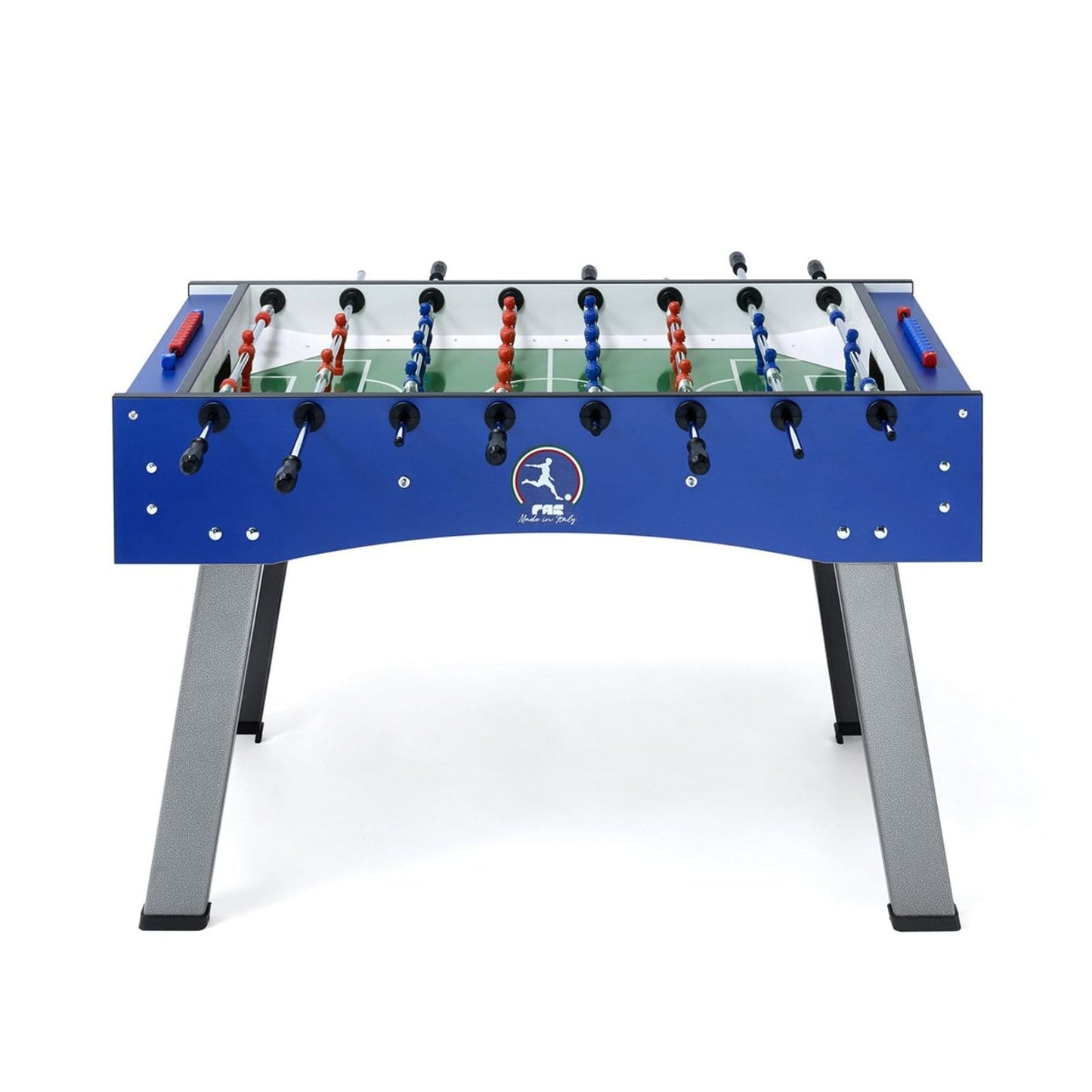 Calciobalilla Indoor FAS "Smile", Senza Gettoniera, Rosso/Blue