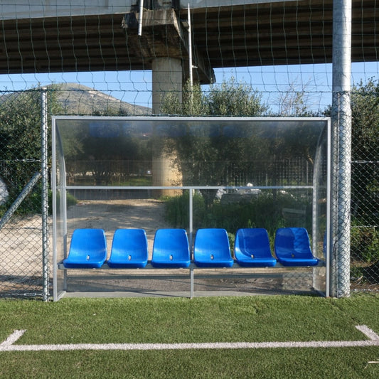 Panchine Calcetto per Riserve 6 Posti