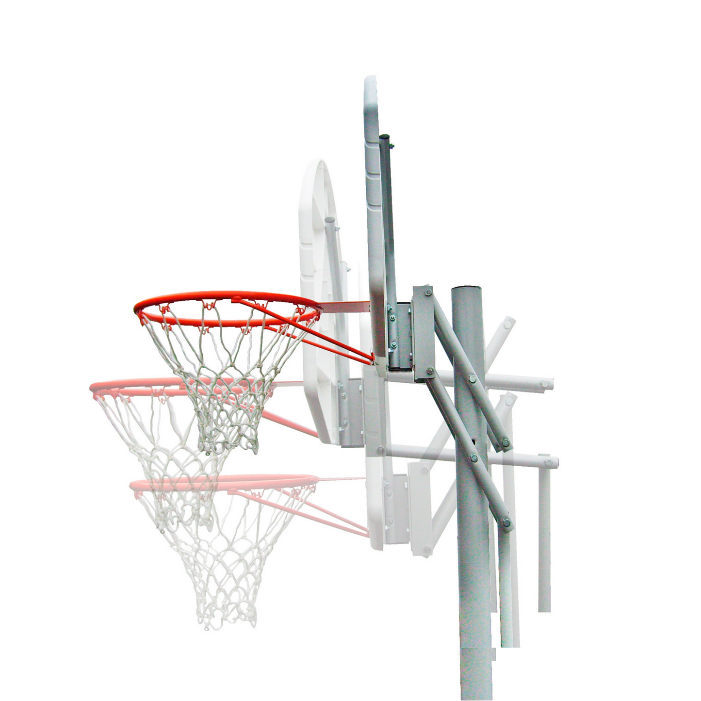 Set Basket Trasportabile con Regolazione Altezza di Gioco - Singolo