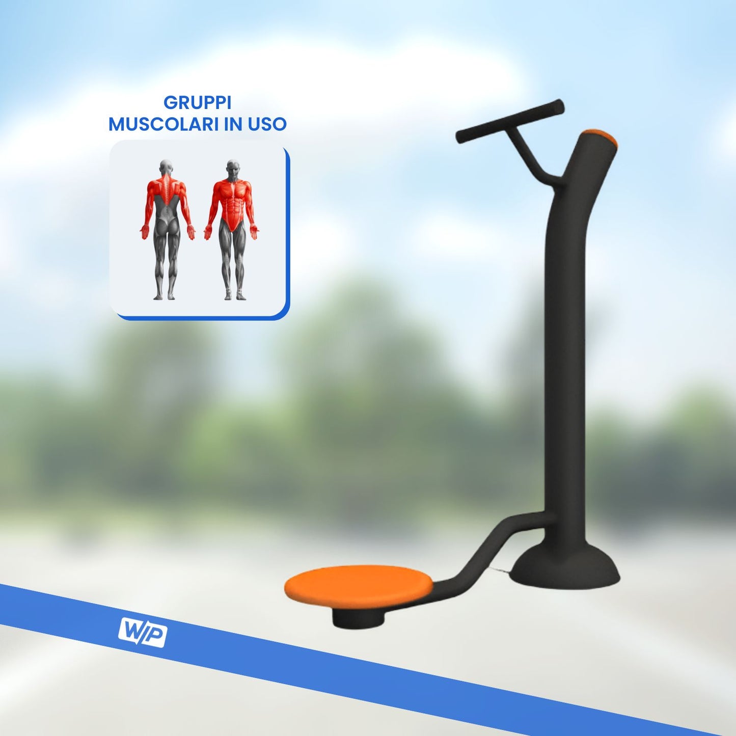 Upright Twister per Allenamento Outdoor - Urban Fitness