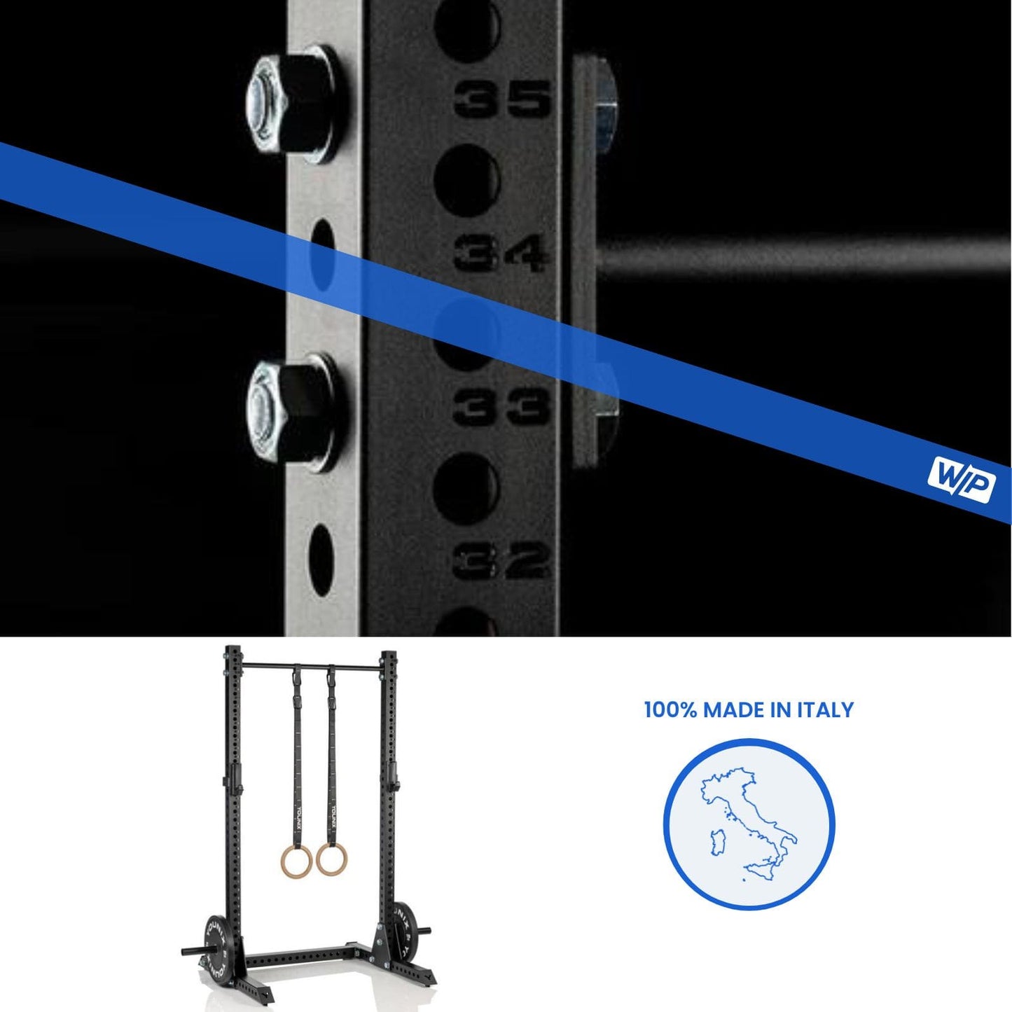 Squat Stand Pro High in Acciaio Younix