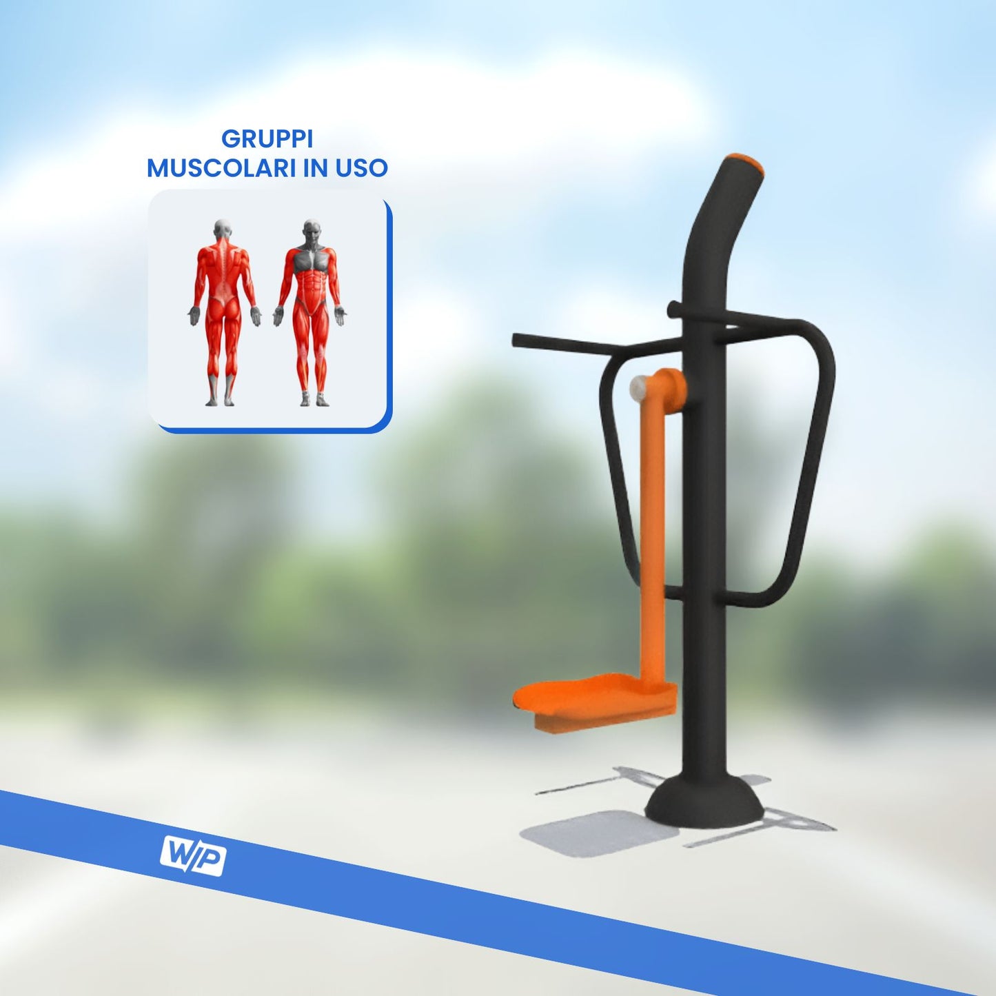 Stretching Roller per Allenamento Outdoor - Urban Fitness
