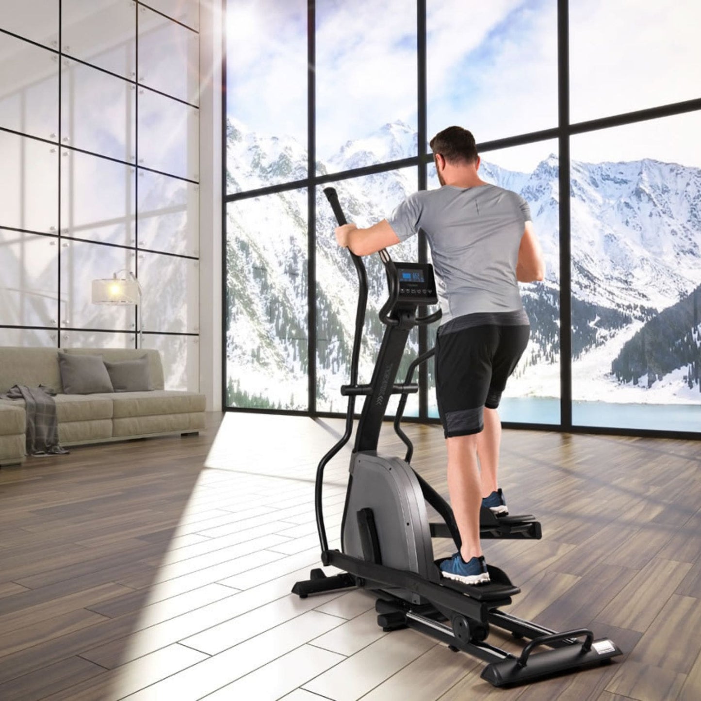 Ellittica Toorx ERX 3500 con Volano Anteriore e Ergometro