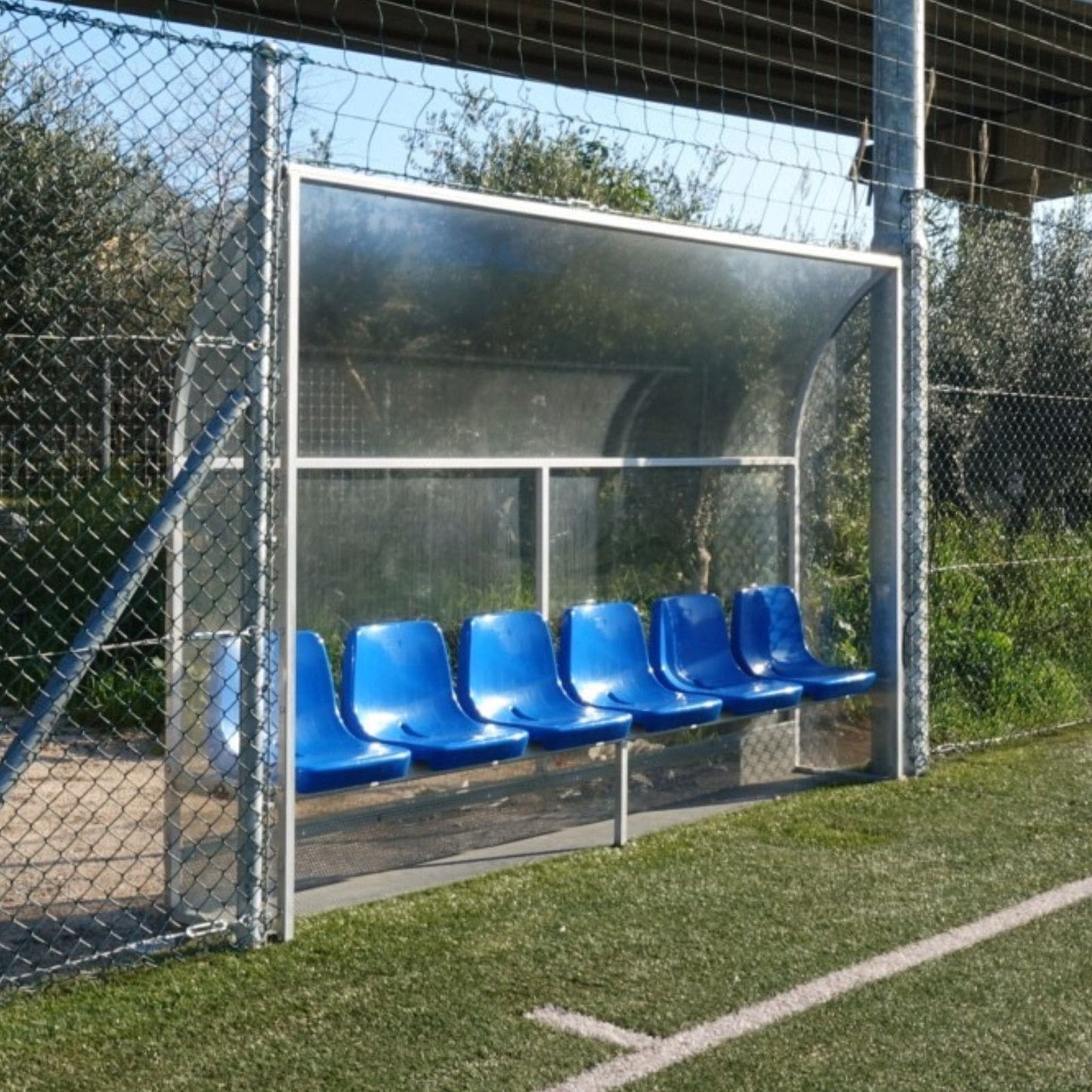Panchine Calcetto per Riserve 6 Posti