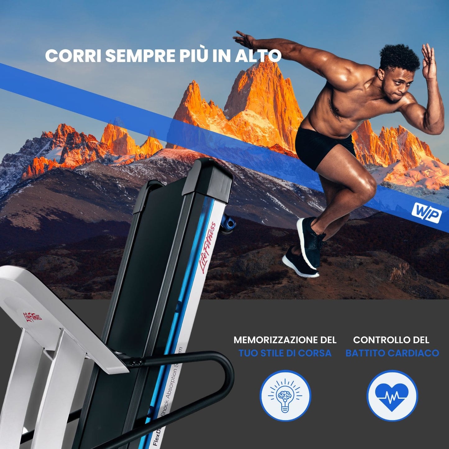 Life Fitness Tapis Roulant F1 Smart Treadmill