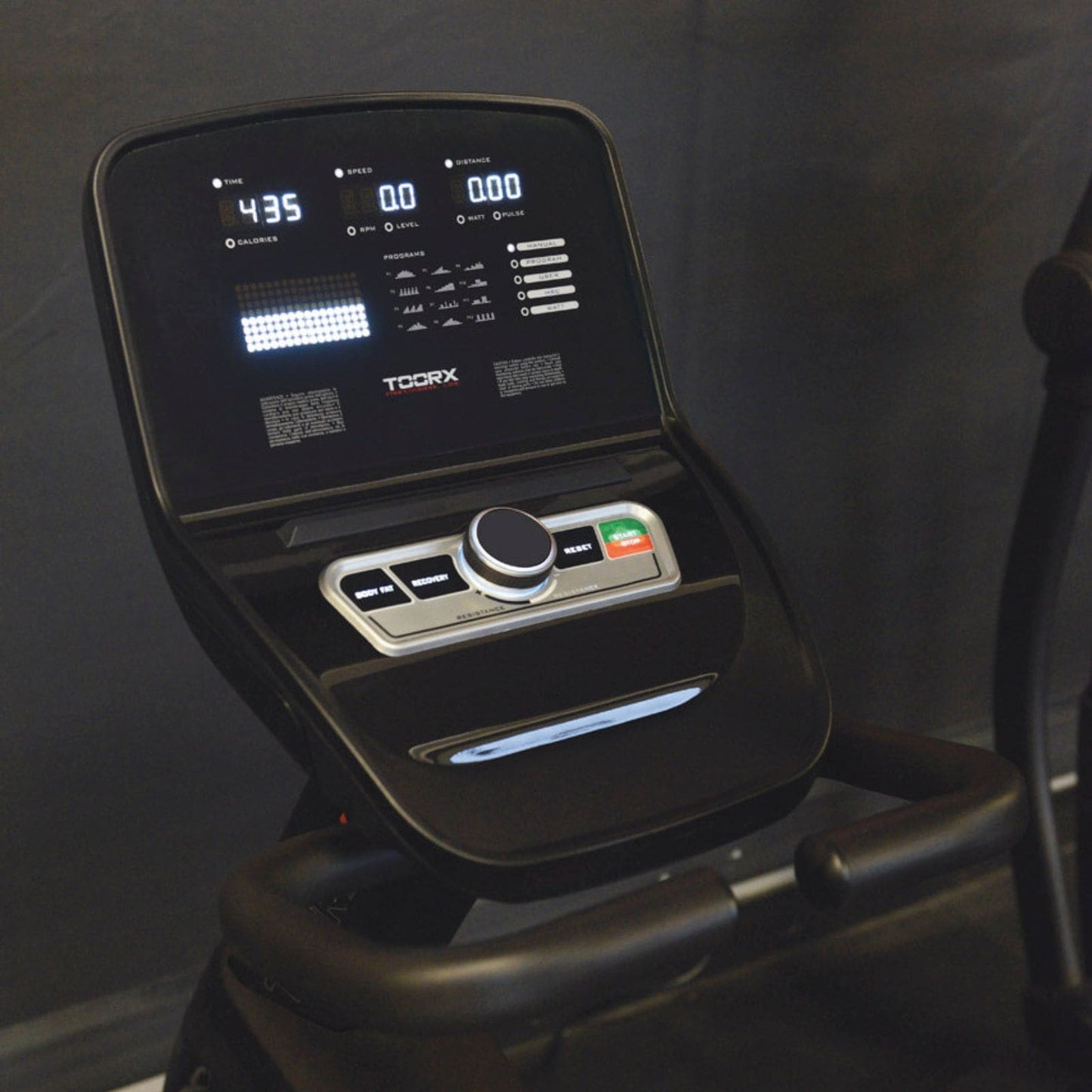 Bike Recumbent Toorx BRX R9500 con Ergometro Autoalimentato
