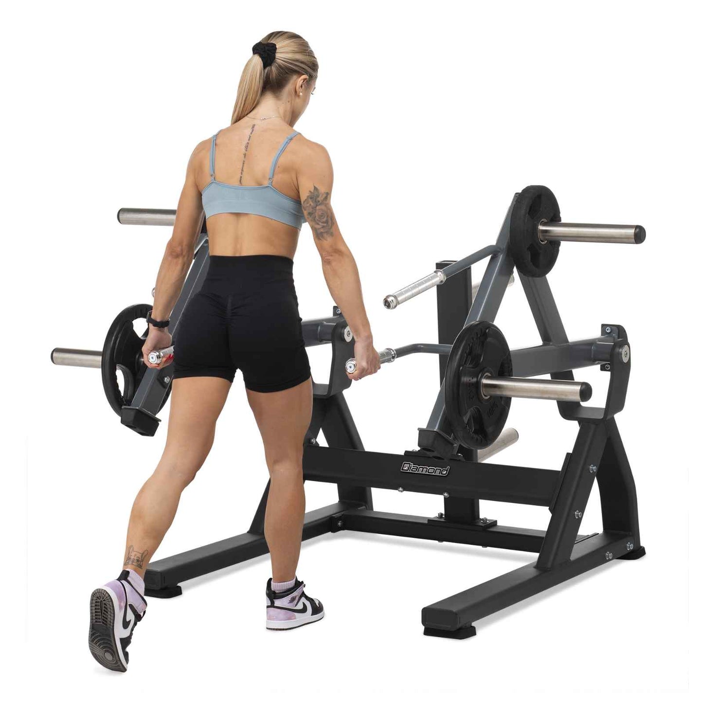 Squat Lunge - Plate Loaded
