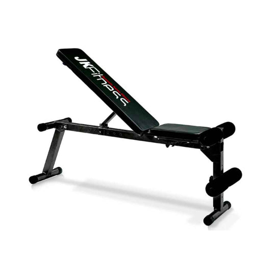 Panca Regolabile JK Fitness 6040 - Regolazione Inclinazione Seduta e Poggiapiedi