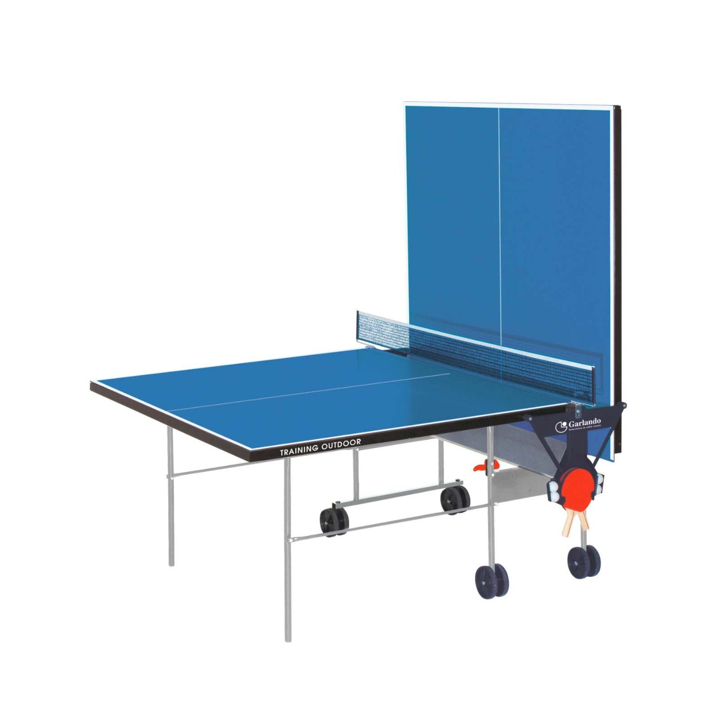 Training Outdoor - Tavolo Ping Pong Pieghevole per Gioco Amatoriale e Familiare